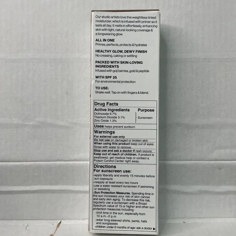 Smashbox Halo Healthy Glow All-In-One Tinted Moisturizer SPF 25 Dark 1.4 Fl Oz